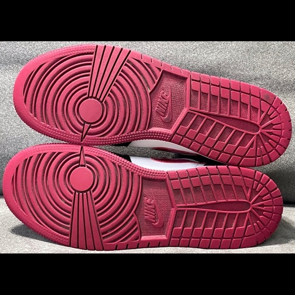 Black, Red, and White Air jordan 1 - Picture 8 of 9